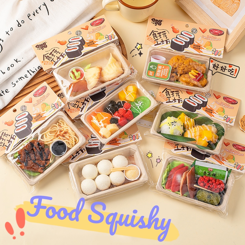 Baby Food Fruits - Funny Simulation Food Fidgets Toys Sushi
