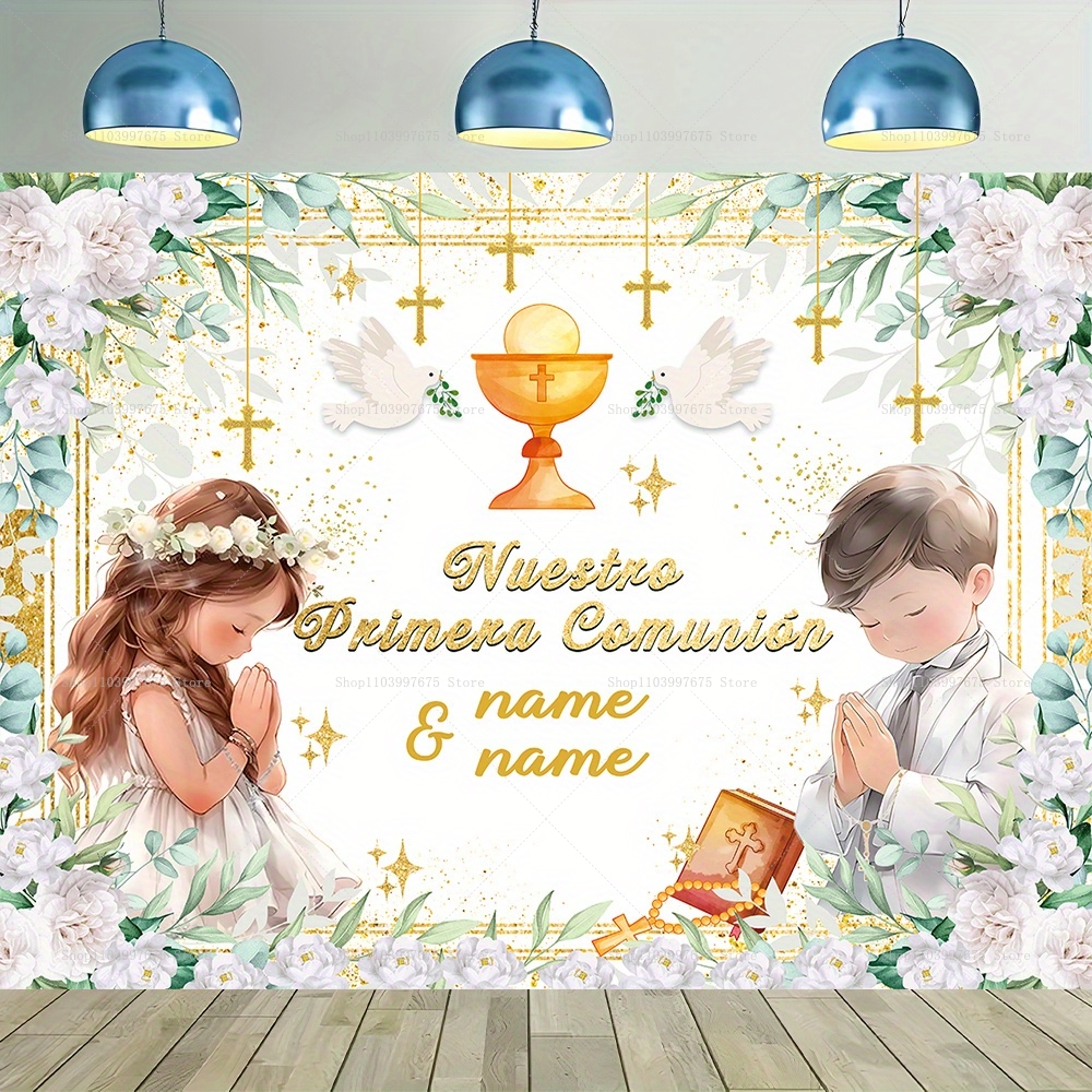 Baby Food Processor - Custom Boy Girl First Holy Communion