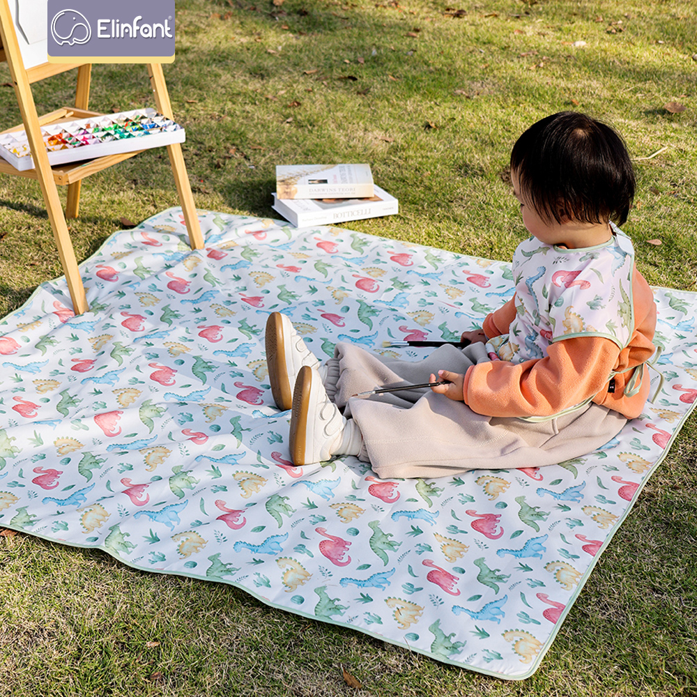 Highchair Splash Mat - Elinfant Splat Mat for Under High