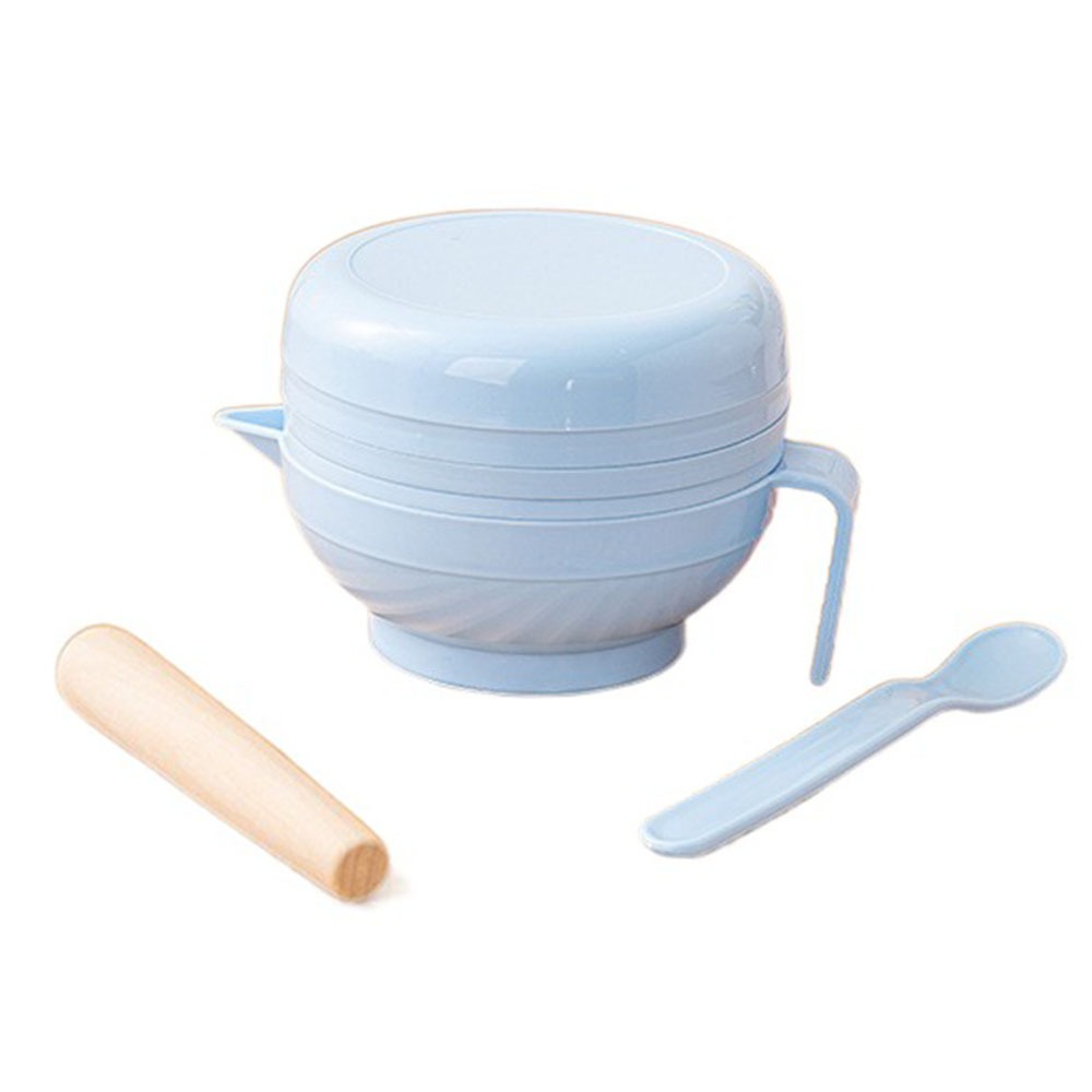Baby Food Grinding Bowl - 7Pcs Portable Food Grinding Bowl Set