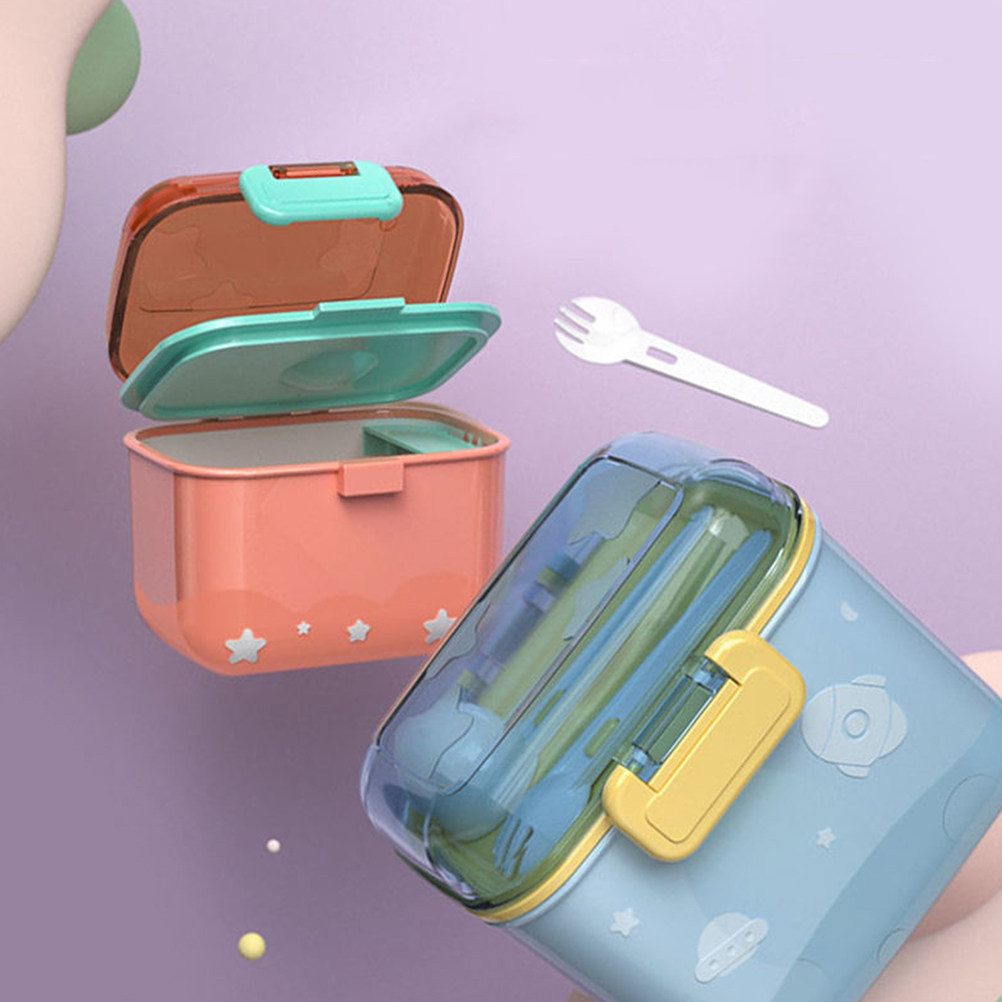 Baby Food Fruits - 1Set Travel Milk Powder Container 360Ml