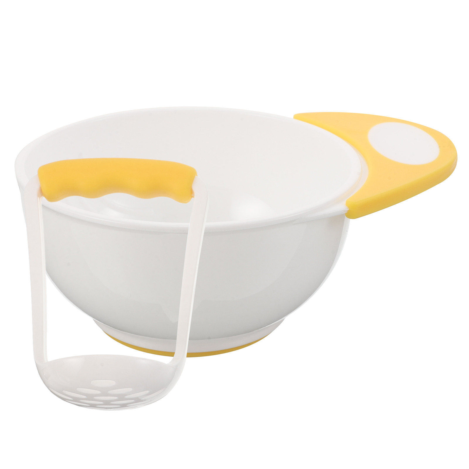 Baby Food Grinding Bowl - 1Set Baby Food Masher Bowl Portable