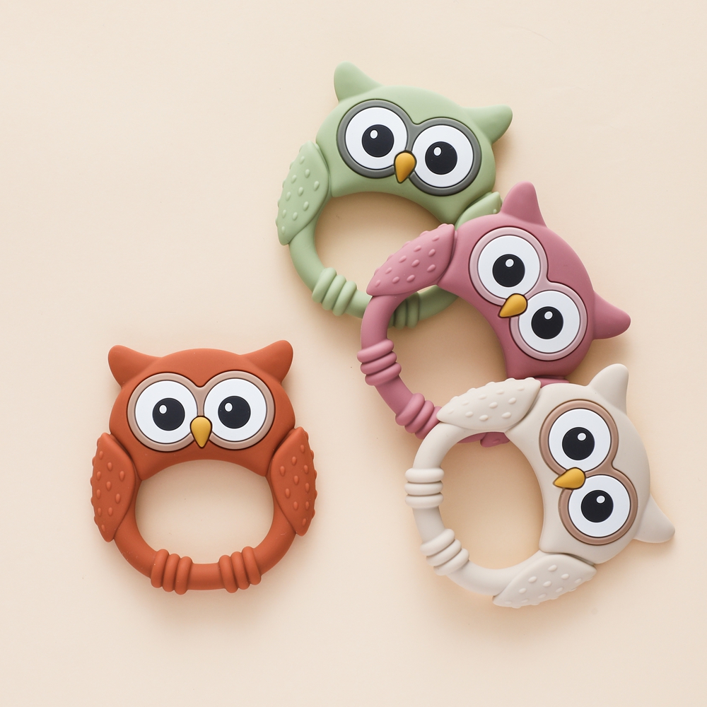 1pc Silicone Teether Baby 0-12 - Baby Food Natural avaliação e preço