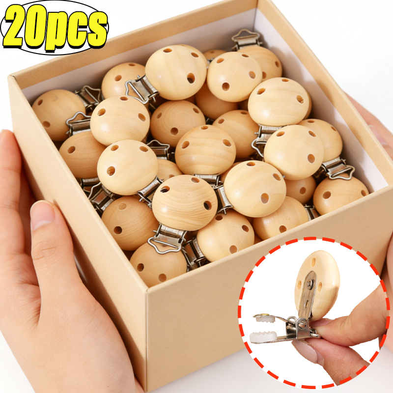 1-20pcs DIY Natural Wood Baby  - Baby Food Quality avaliação e preço