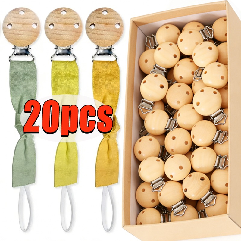 1-20pcs DIY Natural Wood Baby  - Baby Food Quality avaliação e preço