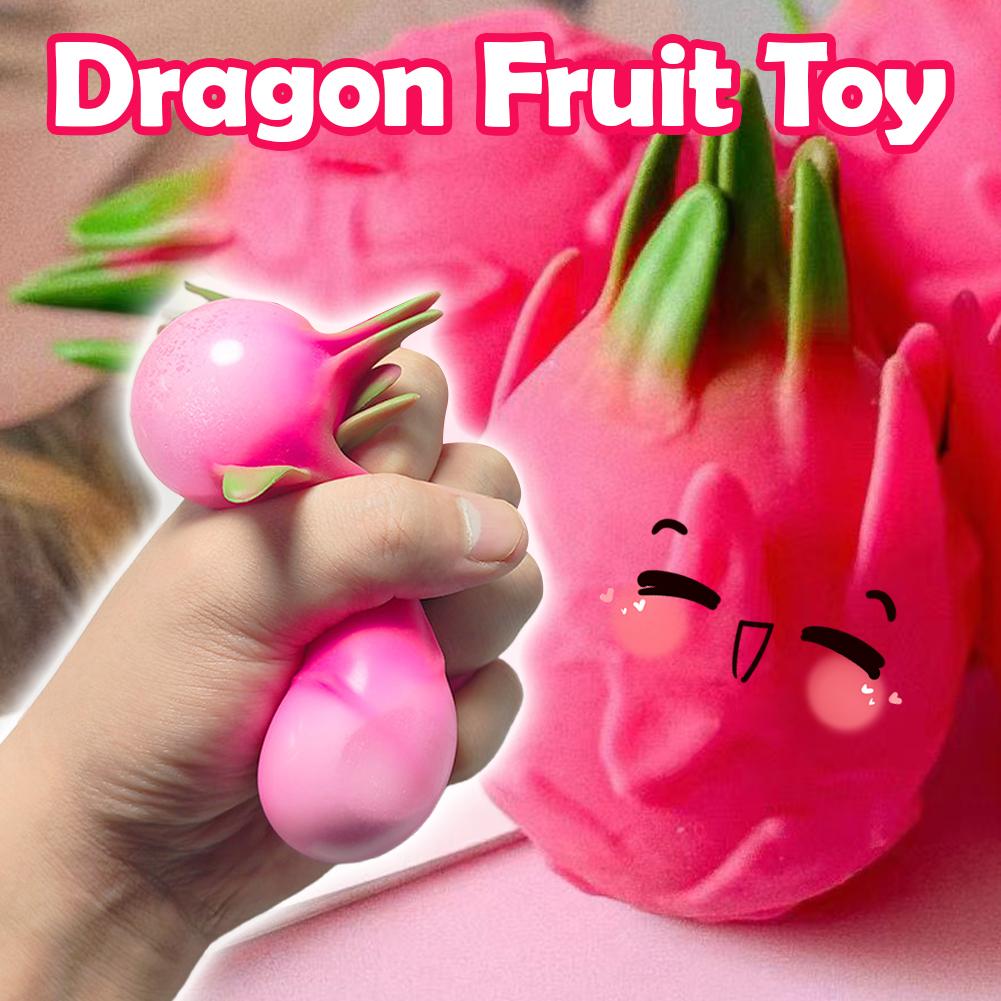 Dragon Fruit Squish Ball Gift  - Baby Food Fruits avaliação e preço