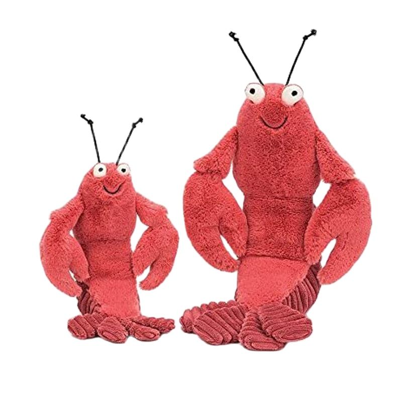 New Larry Lobster Plush Toys S - Baby Food Shrimp avaliação e preço