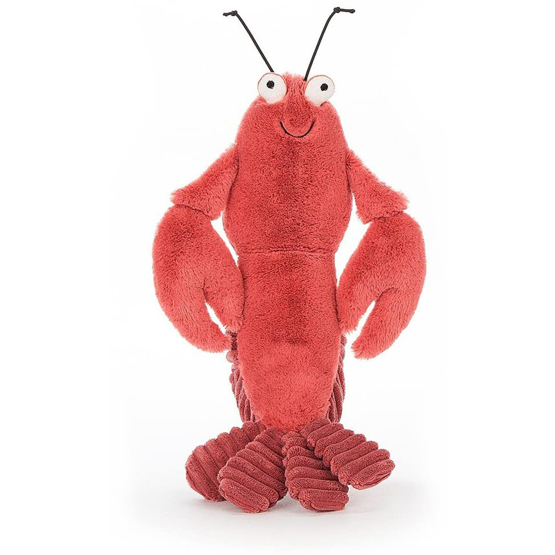 New Larry Lobster Plush Toys S - Baby Food Shrimp avaliação e preço