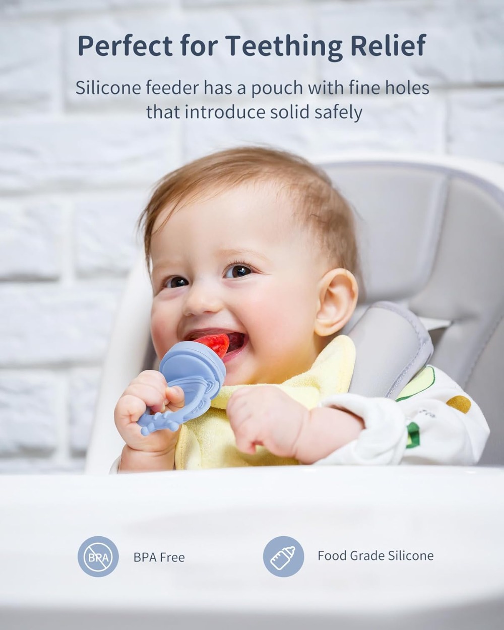 Silicone Baby Fruit Food Feede - Baby Food Fruits avaliação e preço