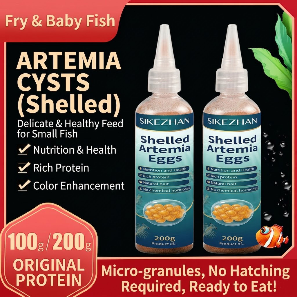 Decapsulated Brine Shrimp Eggs - Baby Food Shrimp avaliação e preço