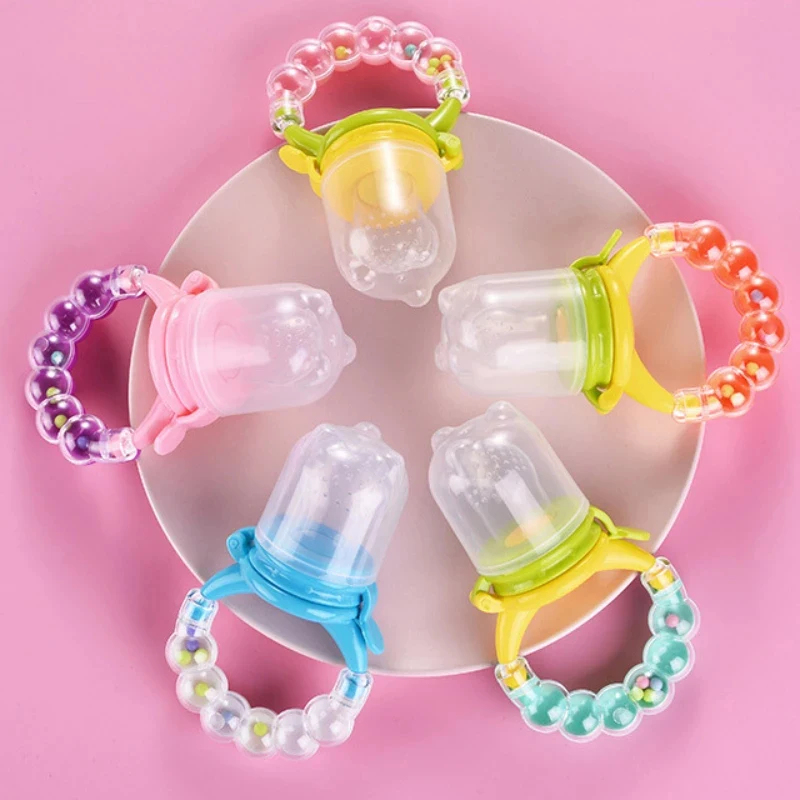 1/2PCS Pacifier Fruit Feeder   - Mesh Feeder Bag avaliação e preço