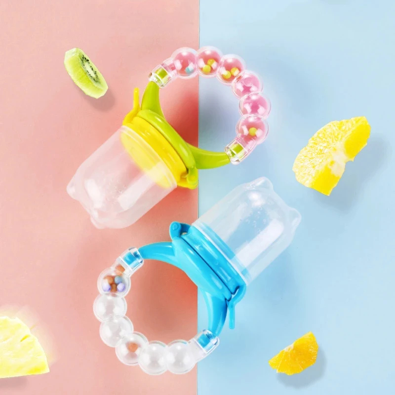 1/2PCS Pacifier Fruit Feeder   - Mesh Feeder Bag avaliação e preço