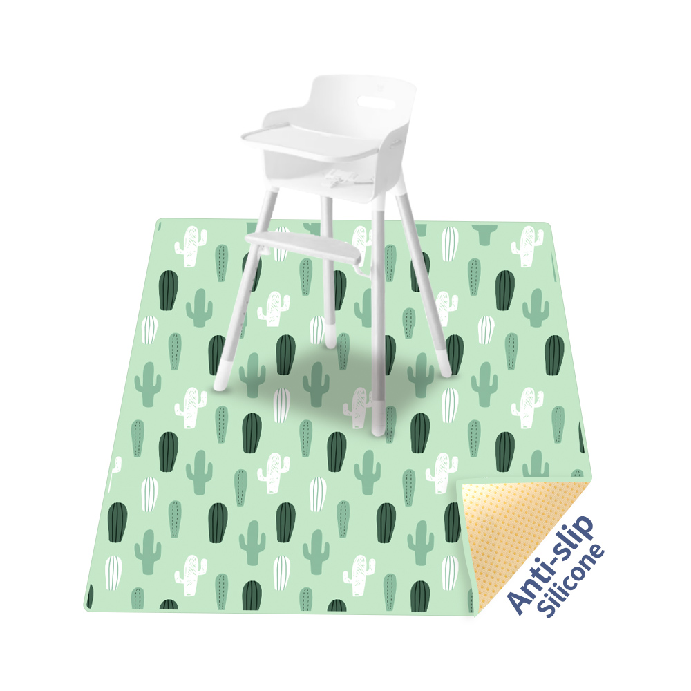 HappyFlute Splat Mat for Under - Highchair Splash Mat avaliação e preço