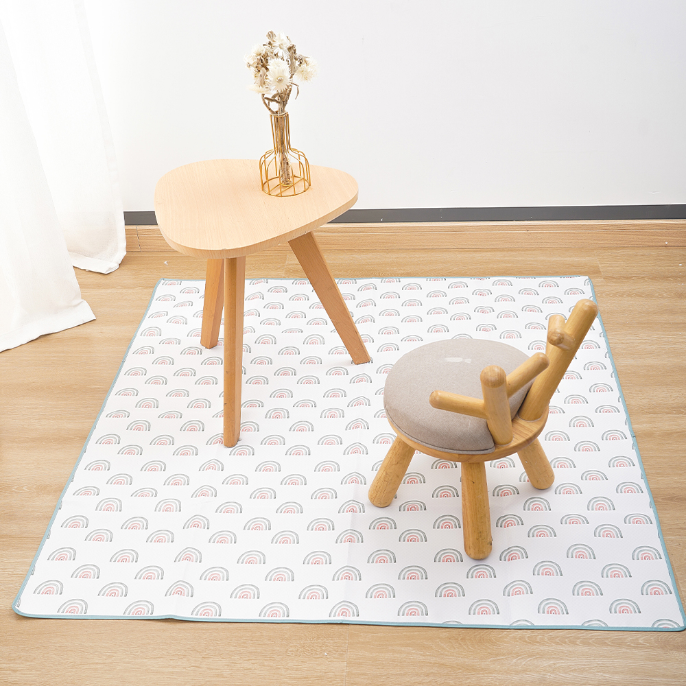 HappyFlute Splat Mat for Under - Highchair Splash Mat avaliação e preço