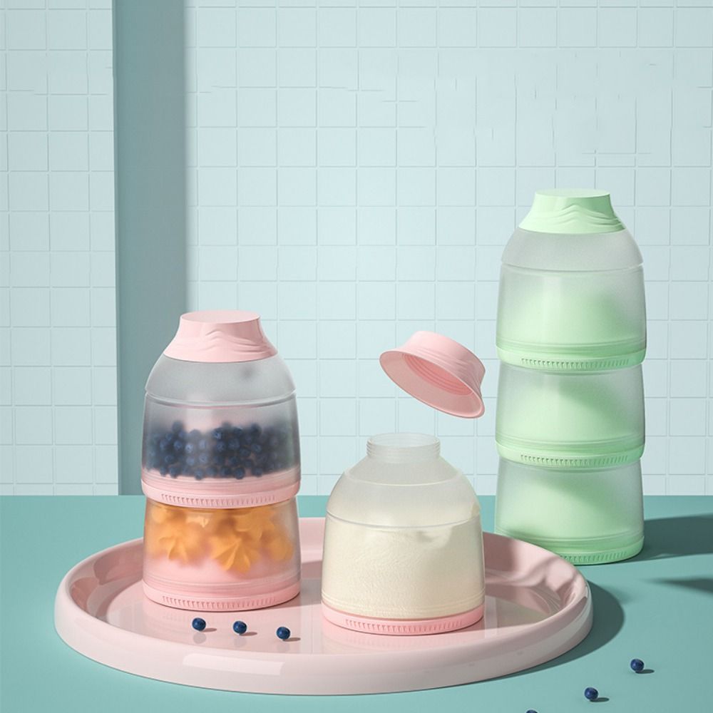 3 Layers Baby Milk Powder Box  - Baby Food Fruits avaliação e preço