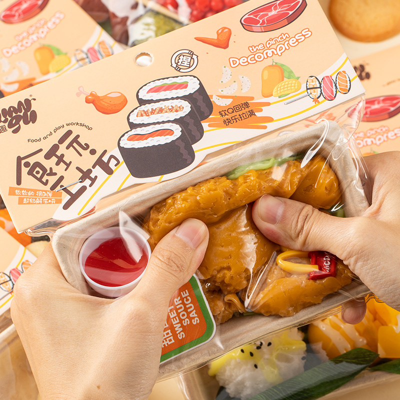 Funny Simulation Food Fidgets  - Baby Food Fruits avaliação e preço