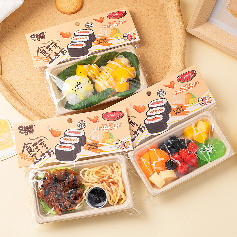 Funny Simulation Food Fidgets  - Baby Food Fruits avaliação e preço