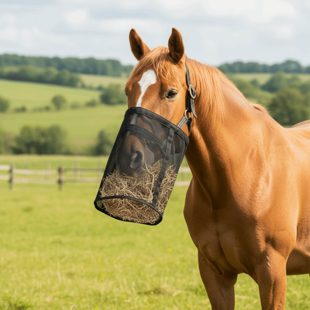 Portable Leak-Proof Horse Feed - Mesh Feeder Bag avaliação e preço