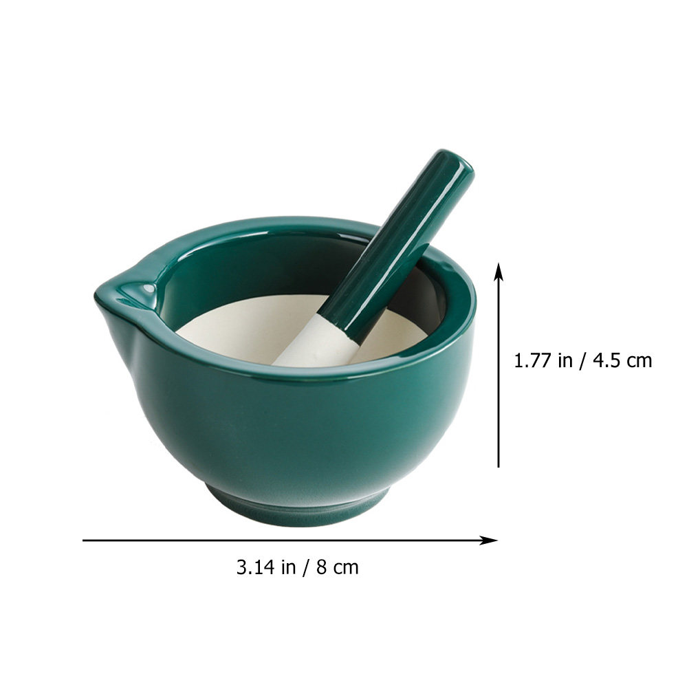 1Set Ceramic Grinding Bowl Mul - Baby Food Grinding Bowl avaliação e preço