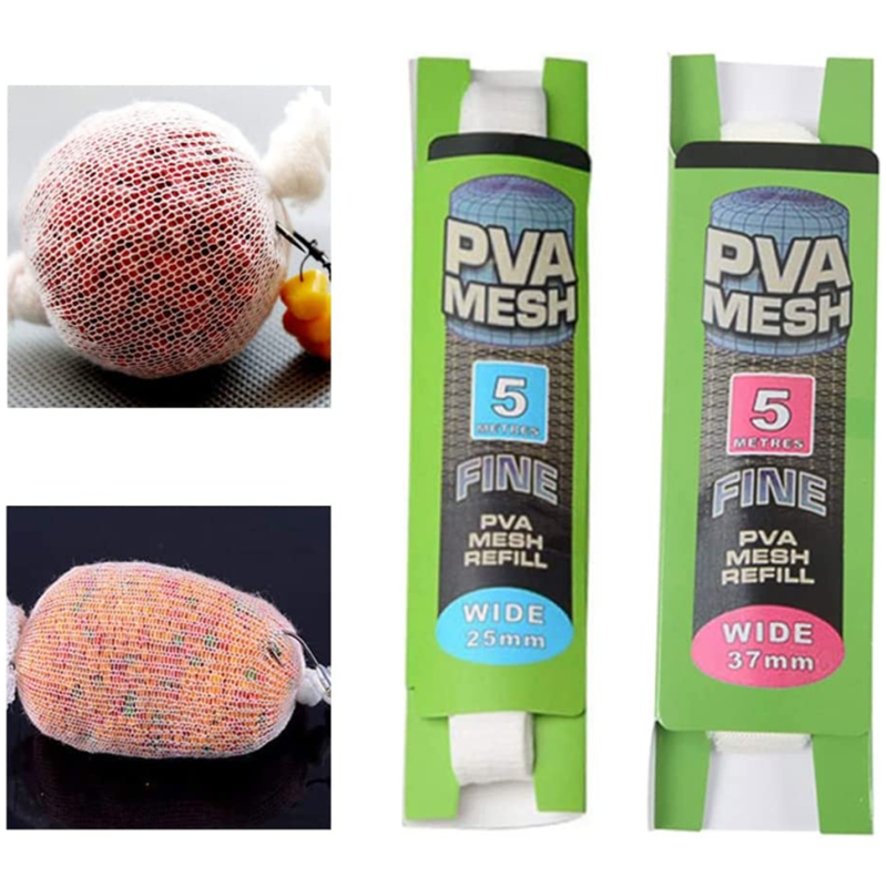 New 20m/5m PVA Fishing Mesh PV - Mesh Feeder Bag avaliação e preço
