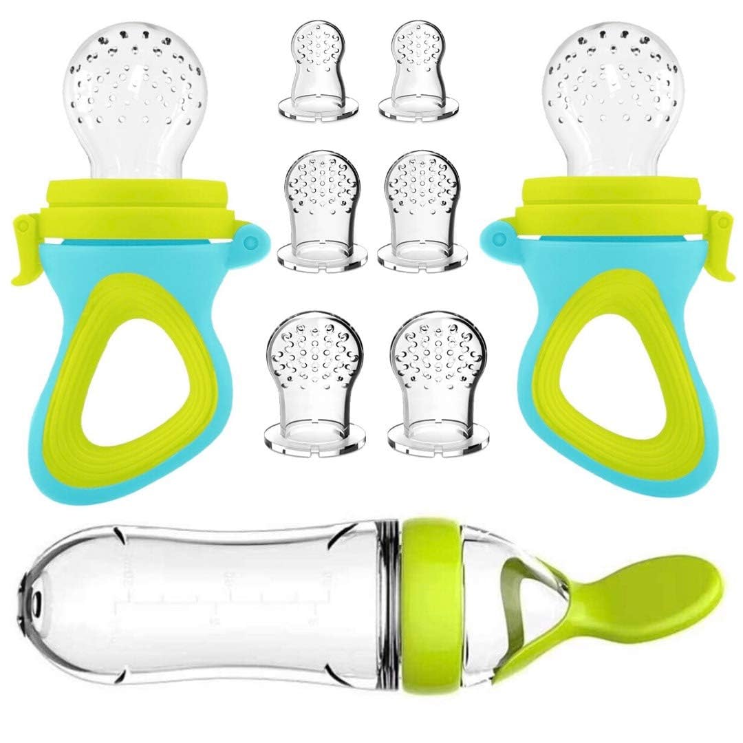 Squeezing Feeding Bottle Cup S - Baby Food Newborn avaliação e preço