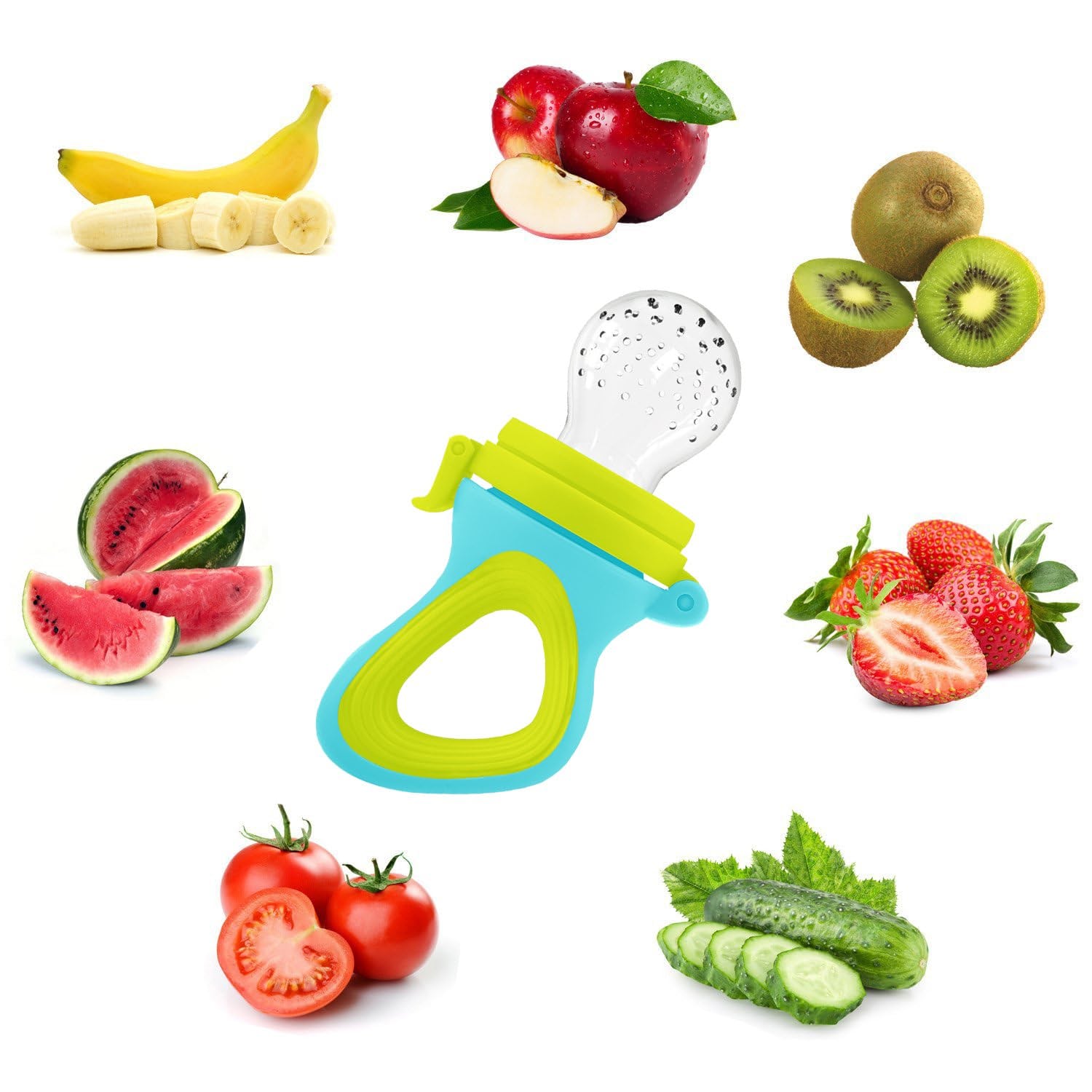 Squeezing Feeding Bottle Cup S - Baby Food Newborn avaliação e preço