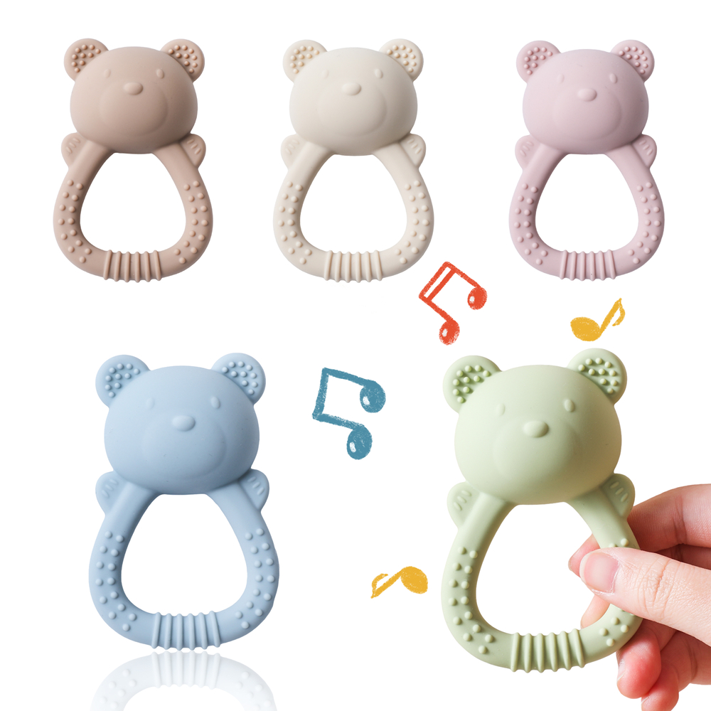 Baby Silicone Teether Bear Han - Baby Food Natural avaliação e preço