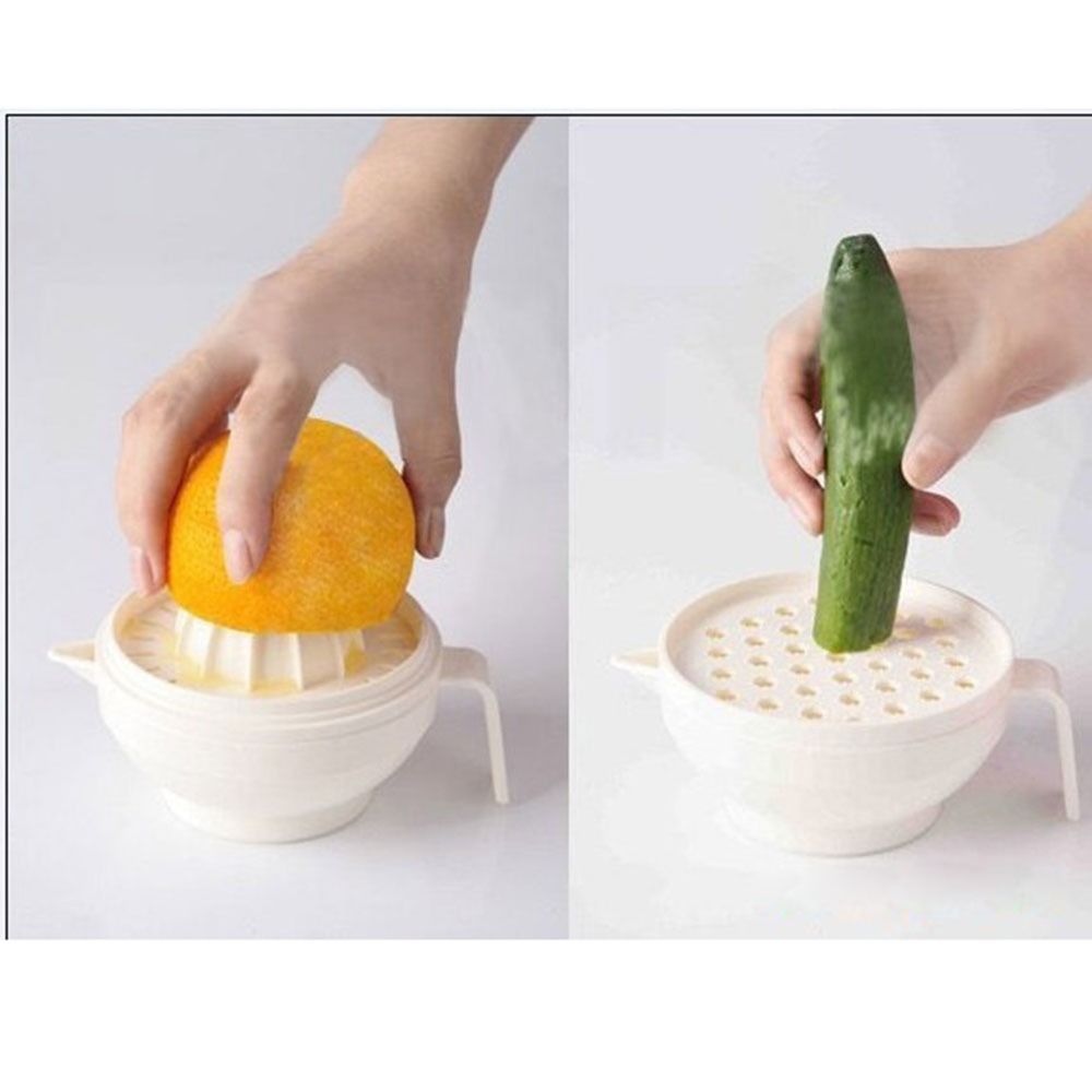 7Pcs Portable Food Grinding Bo - Baby Food Grinding Bowl avaliação e preço