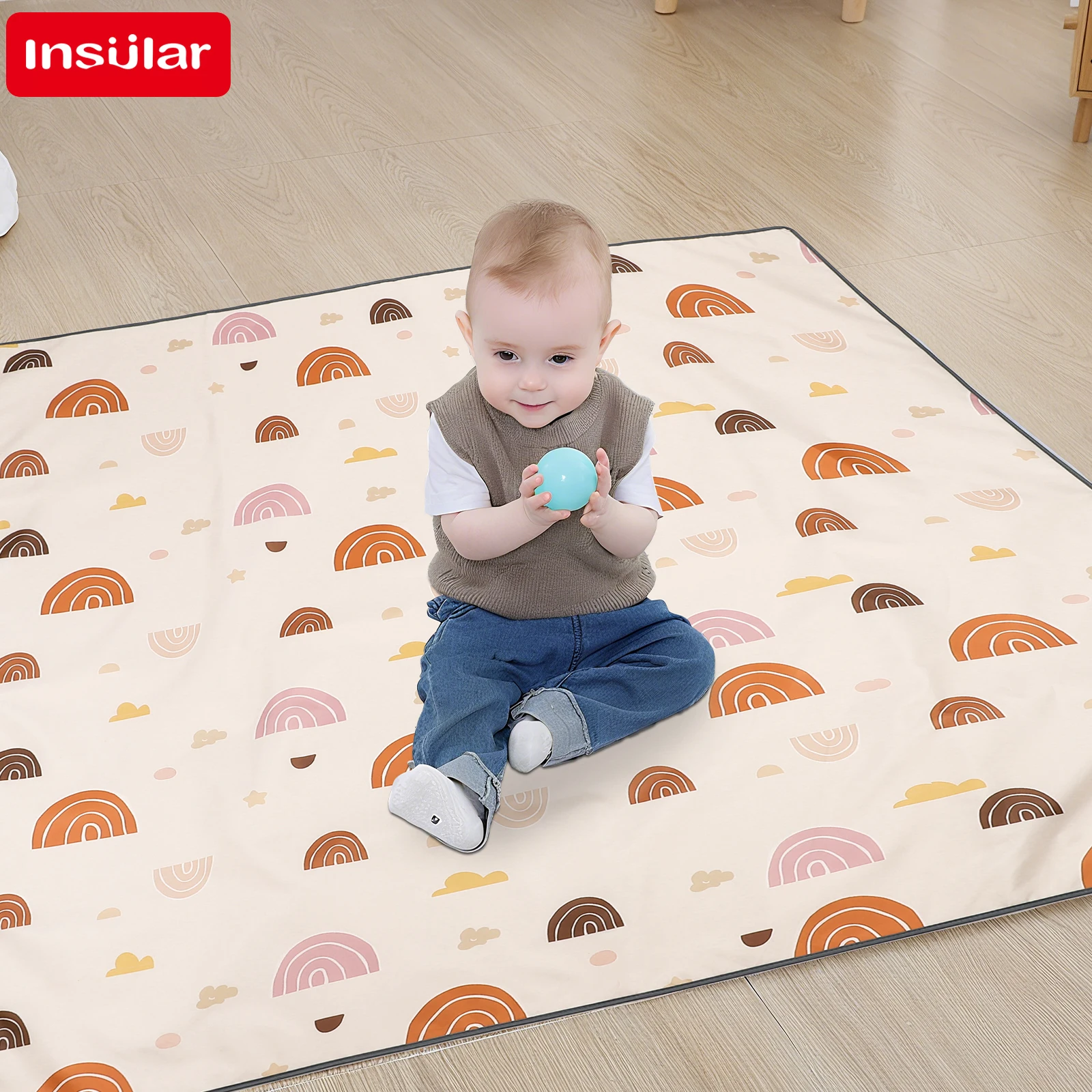 Children's Under High Chair Sp - Highchair Splash Mat avaliação e preço