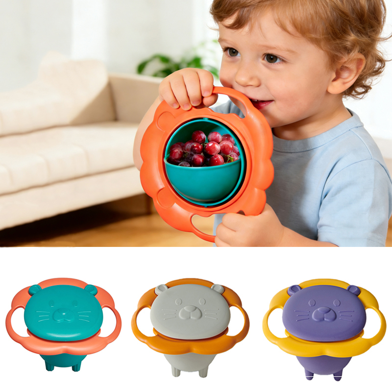 Baby Gyro Bowl Practical Desig - Baby Food Grinding Bowl avaliação e preço
