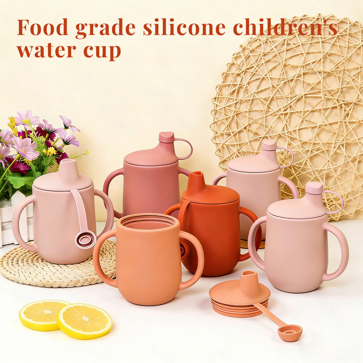 Silicone sippy cup food grade  - Baby Food Quality avaliação e preço