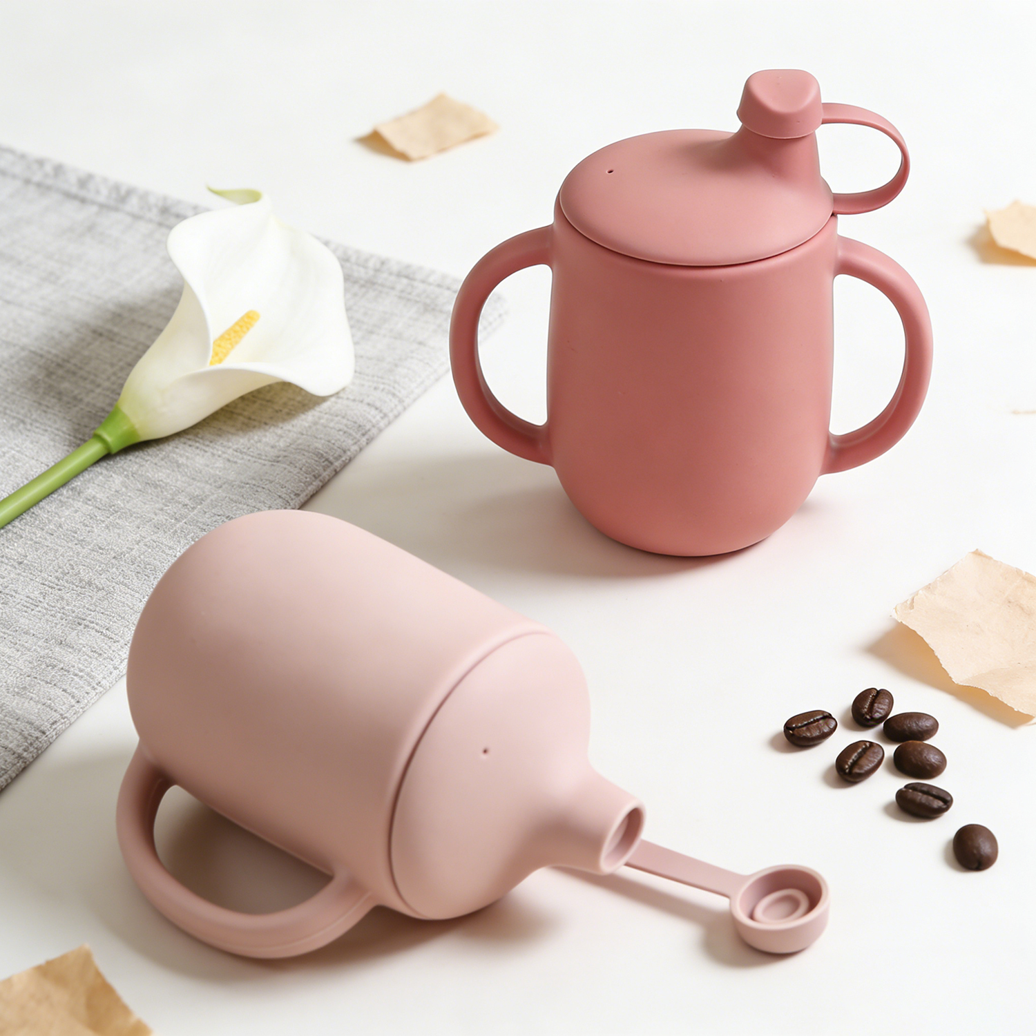 Silicone sippy cup food grade  - Baby Food Quality avaliação e preço