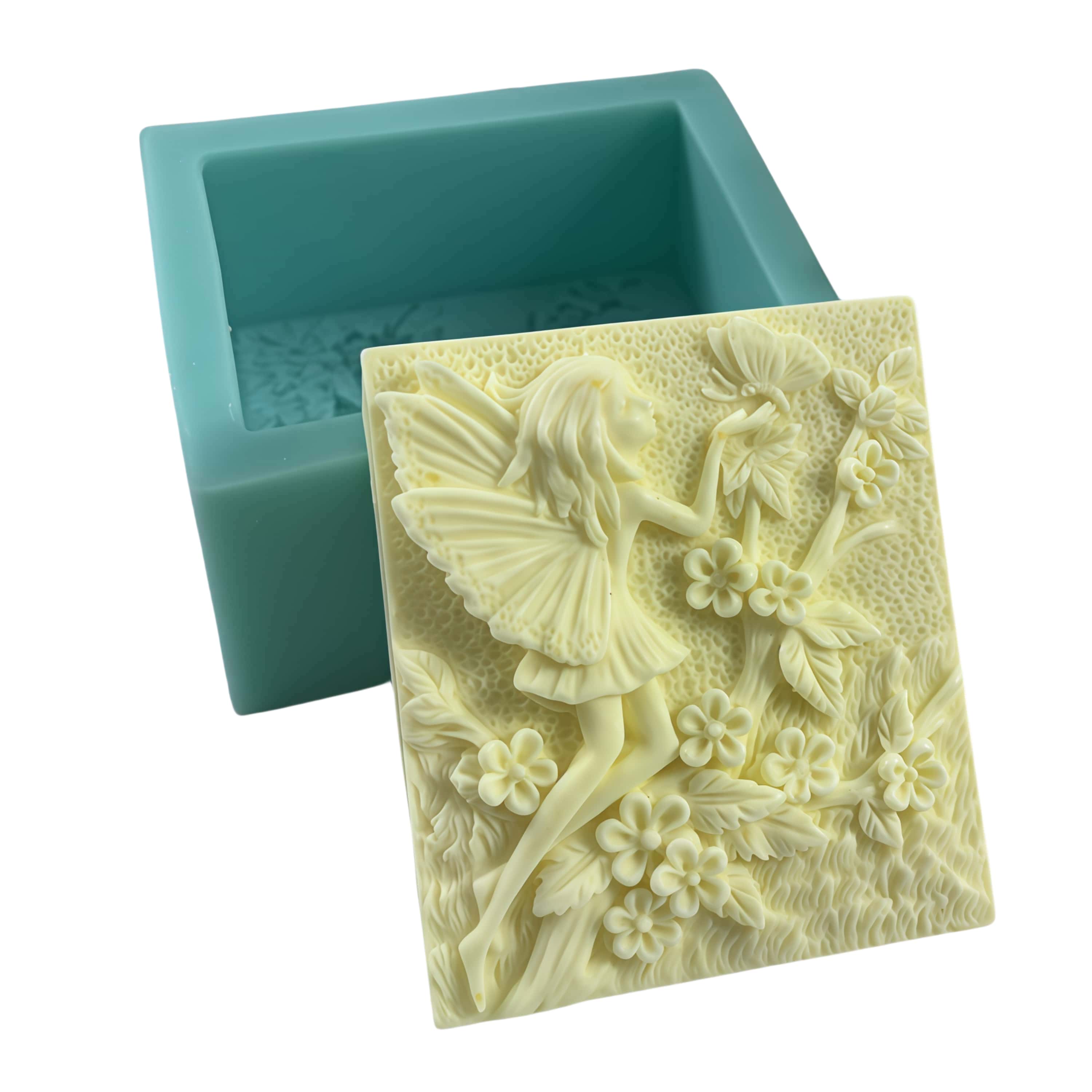 Silicone Soap Mold Flower Fair - Baby Food Natural avaliação e preço