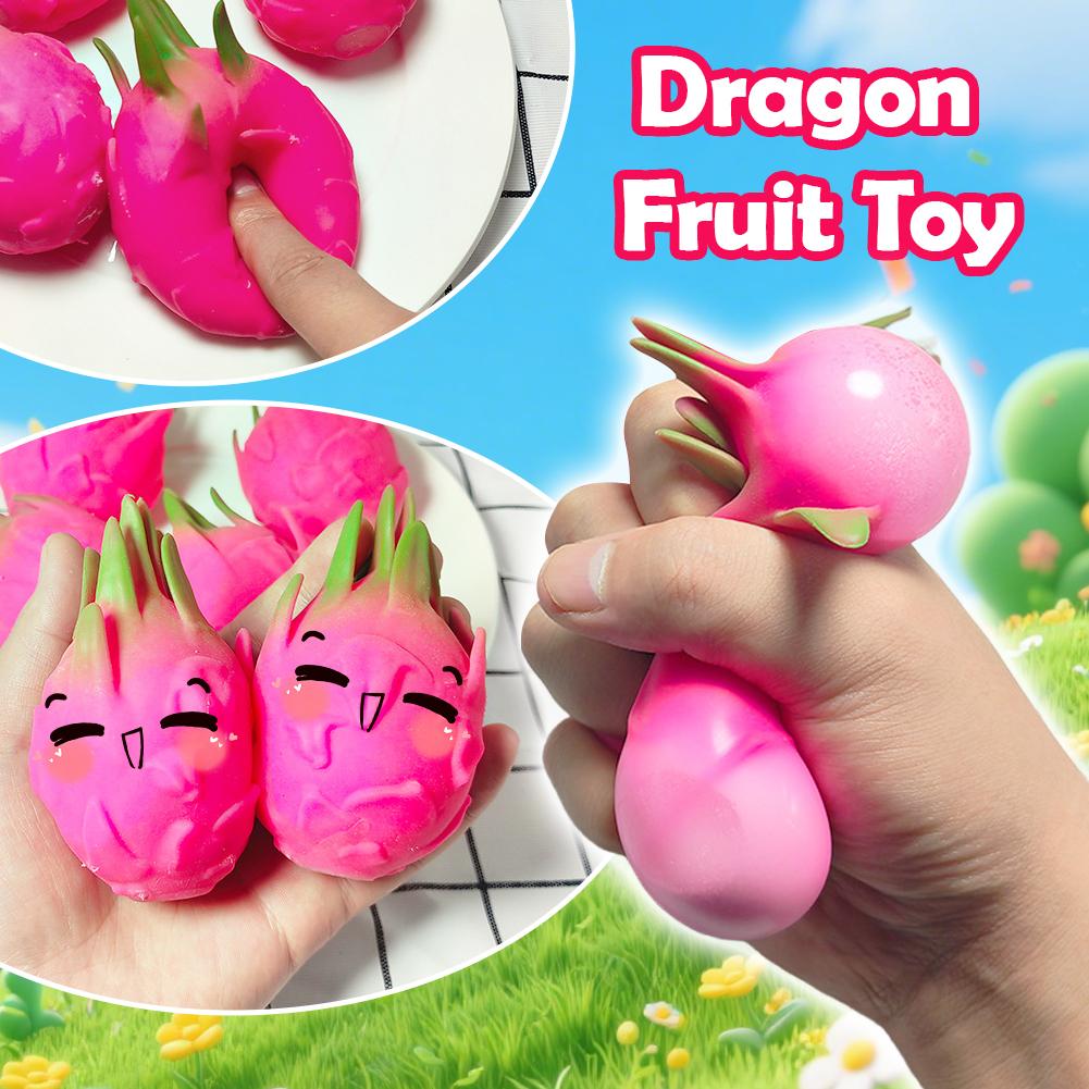 Dragon Fruit Squish Ball Gift  - Baby Food Fruits avaliação e preço