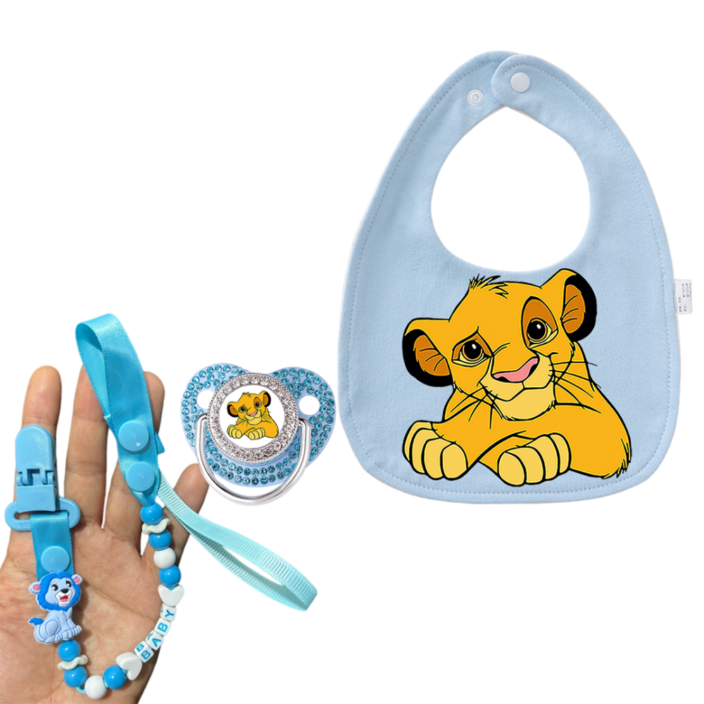 [Set] Cartoon Baby pacifier wi - Baby Food Newborn avaliação e preço
