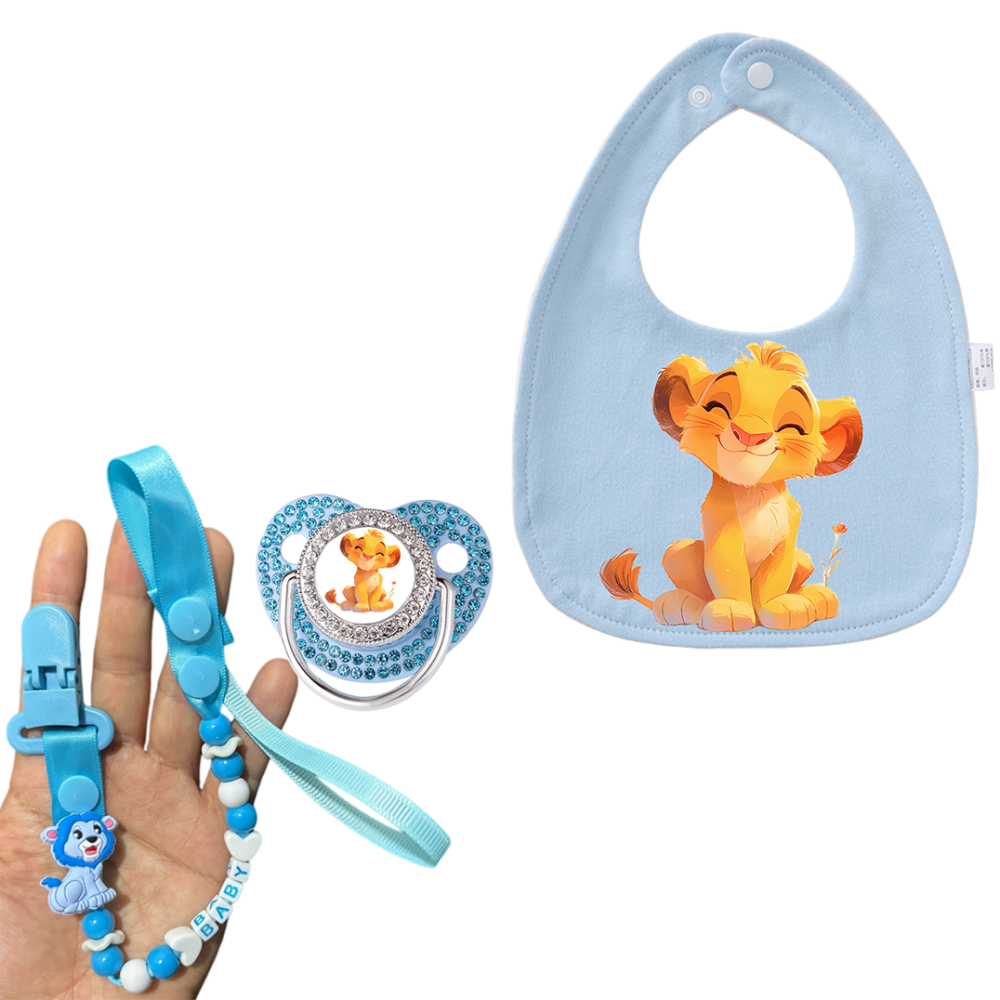 [Set] Cartoon Baby pacifier wi - Baby Food Newborn avaliação e preço