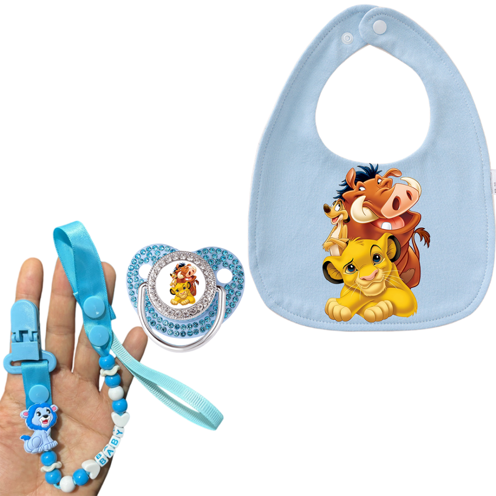 [Set] Cartoon Baby pacifier wi - Baby Food Newborn avaliação e preço