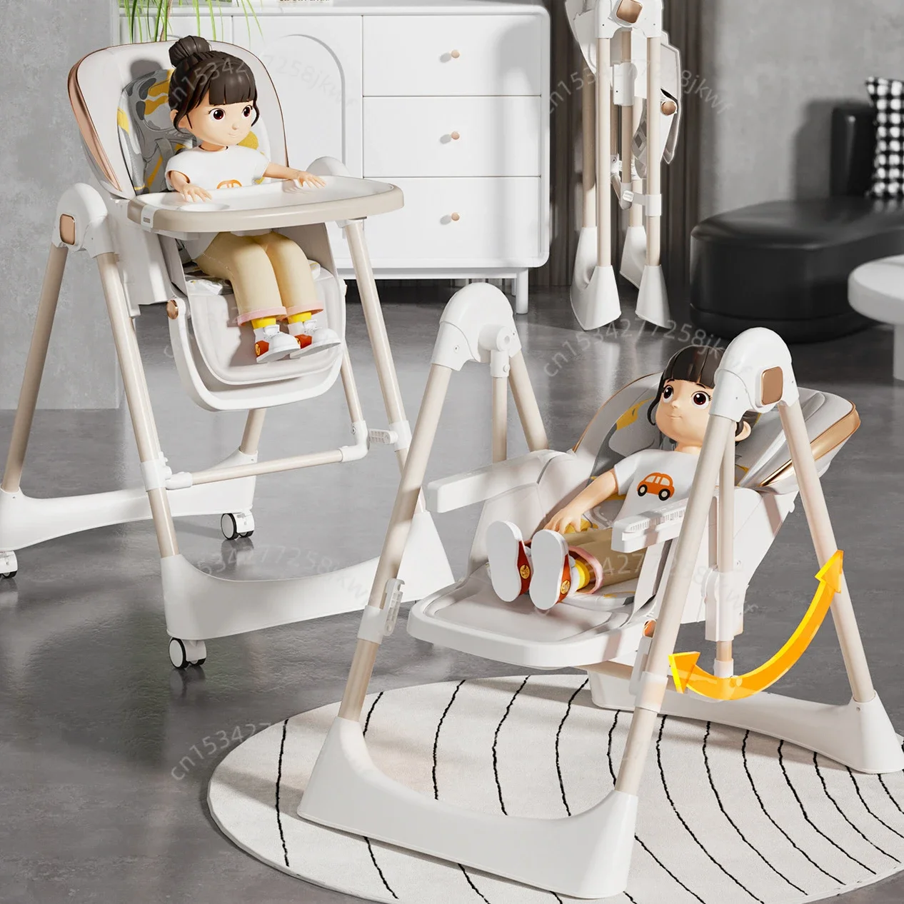 Two-in-one Baby Dining Chair B - Baby Food Chair avaliação e preço