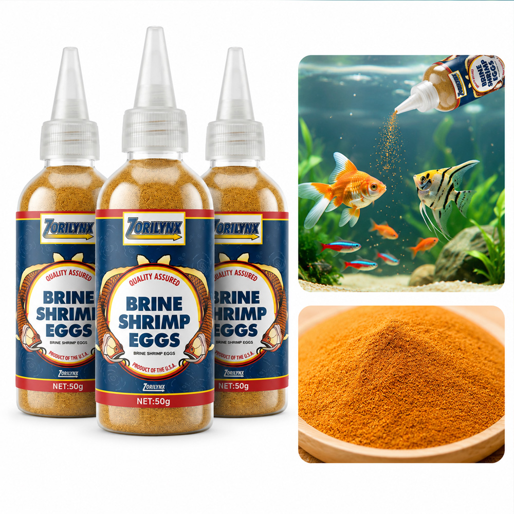 ZORILYNX 50g Premium Brine Shr - Baby Food Shrimp avaliação e preço