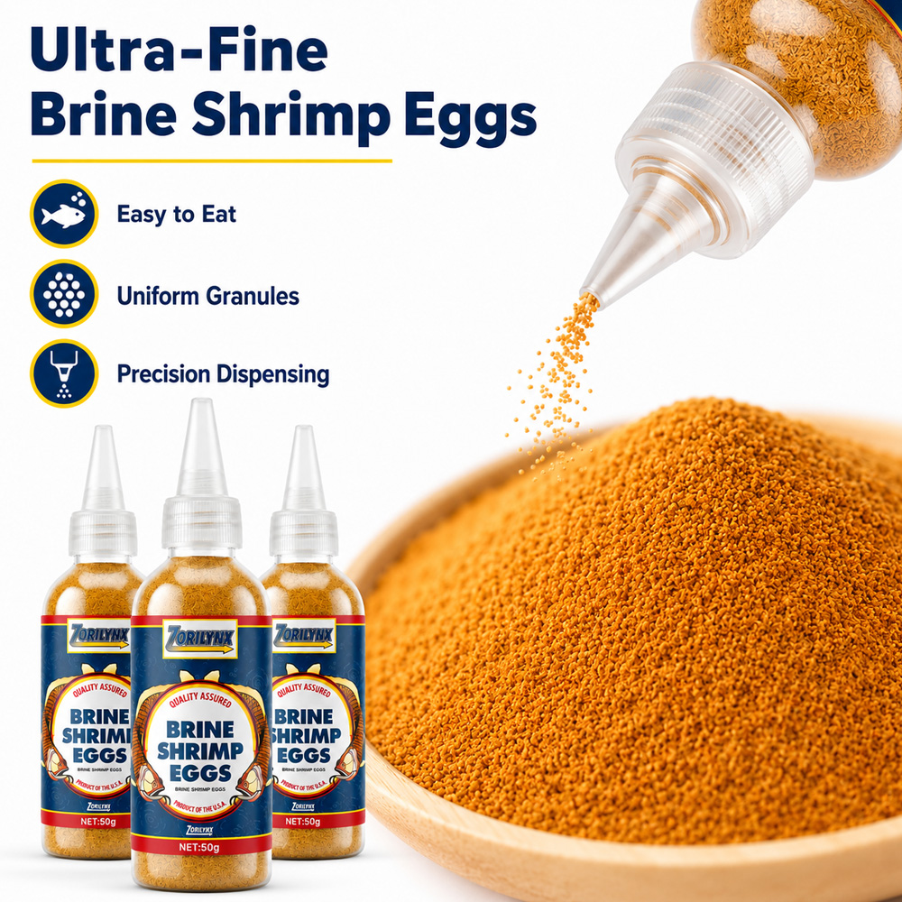 ZORILYNX 50g Premium Brine Shr - Baby Food Shrimp avaliação e preço