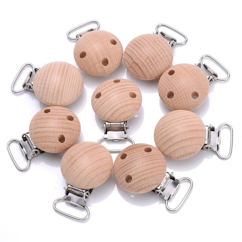 10Pcs Natural Beech Wooden Pac - Baby Food Natural avaliação e preço