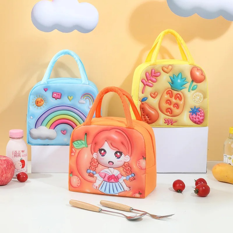 Children's Lunch Box Bag 3D Ca - Baby Food Fruits avaliação e preço