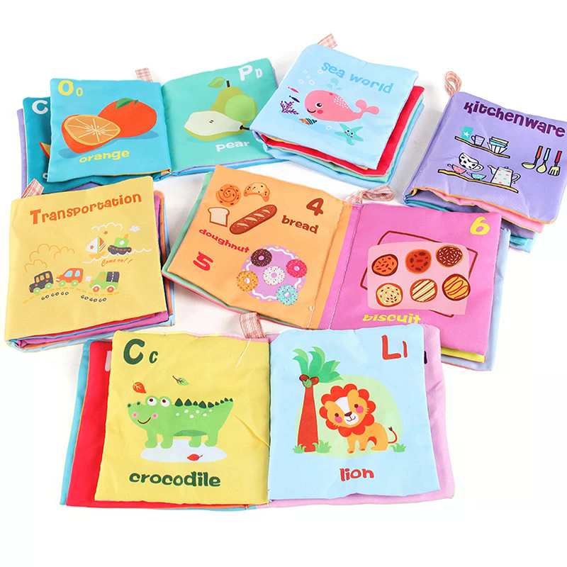 Baby Cloth Books Children's Co - Baby Food Fruits avaliação e preço
