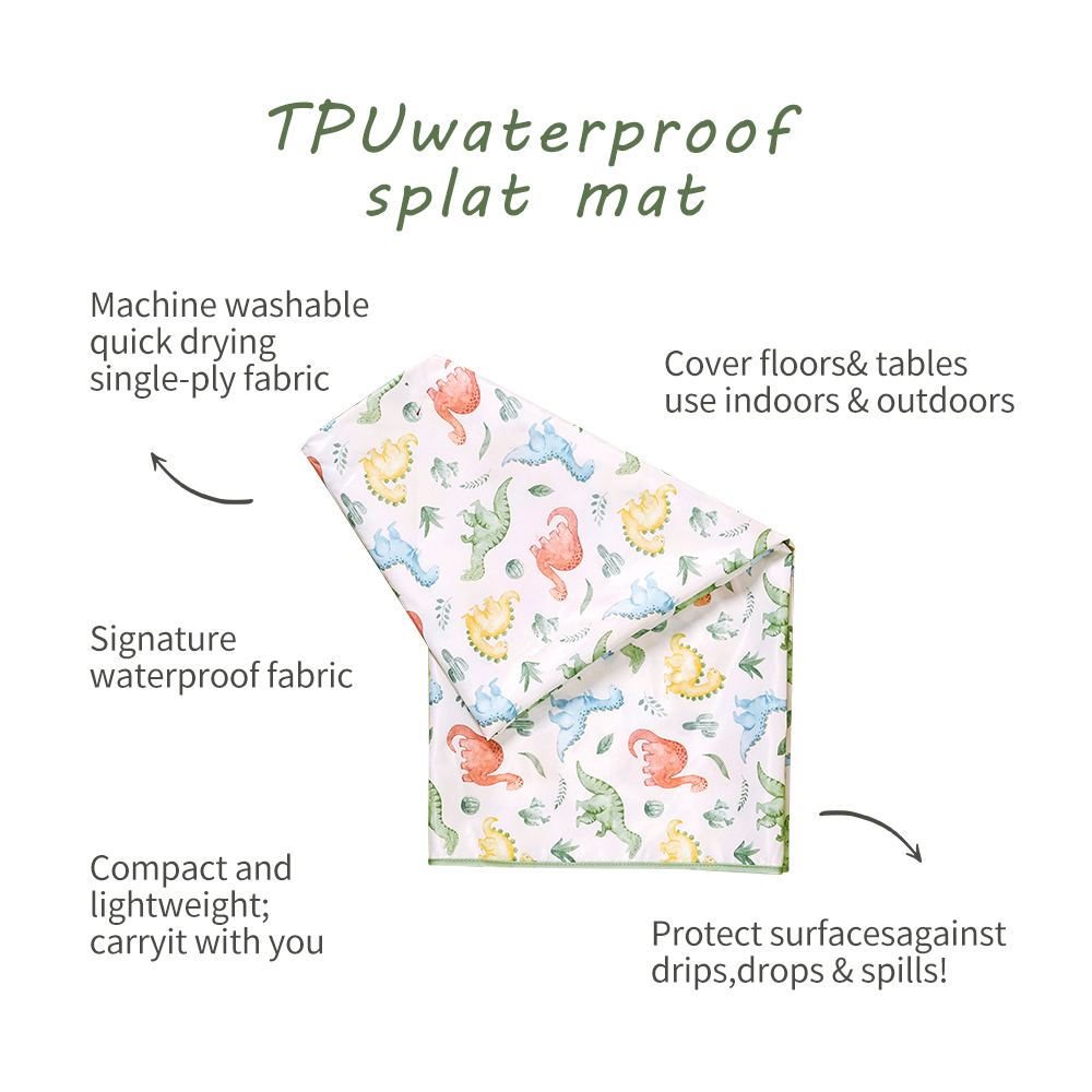 Elinfant Splat Mat for Under H - Highchair Splash Mat avaliação e preço