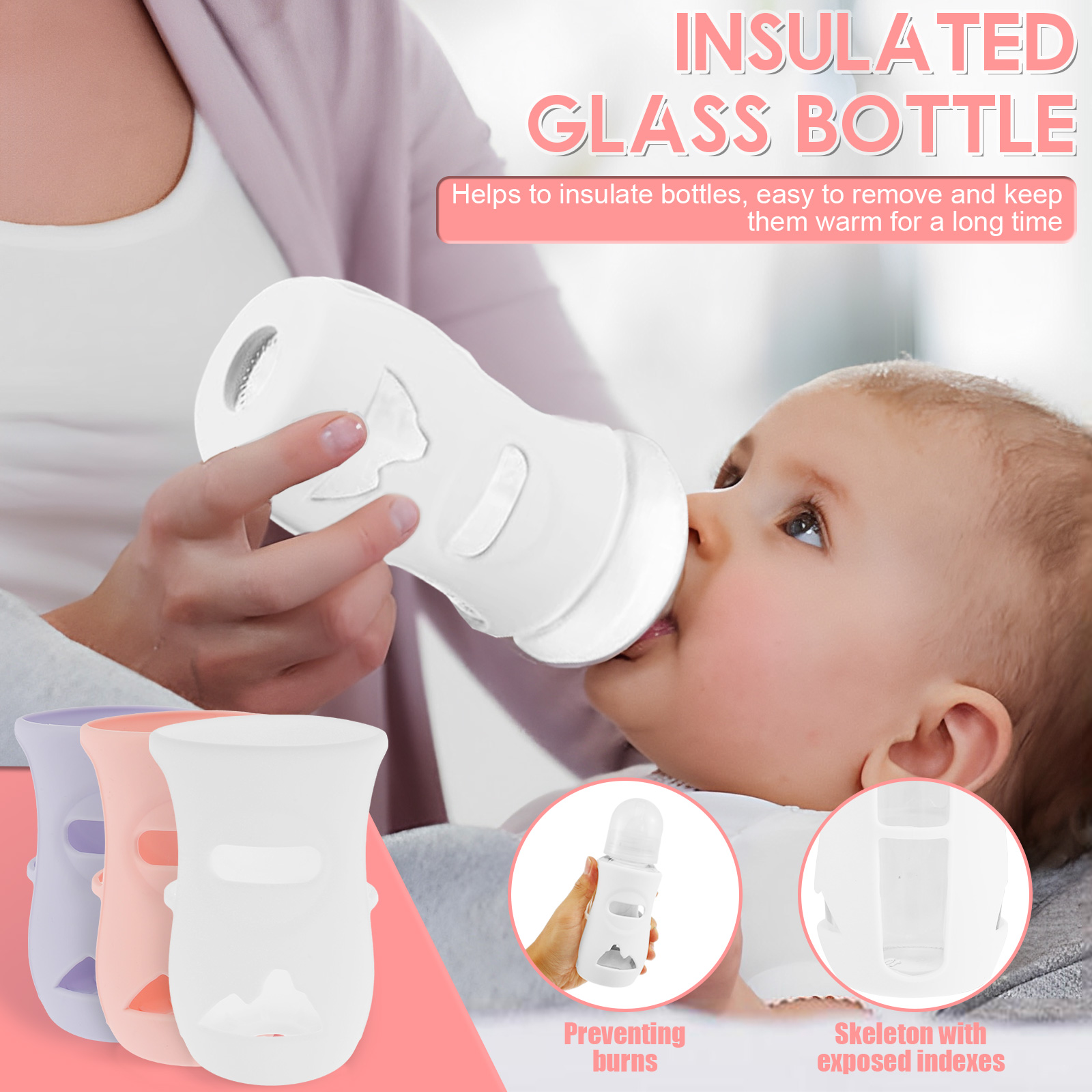 Silicone Sleeves Silicone Baby - Baby Food Natural avaliação e preço