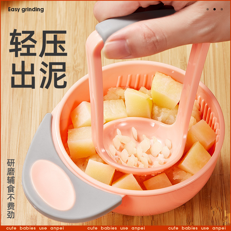 Child food grinder/Baby fruit  - Baby Food Grinding Bowl avaliação e preço