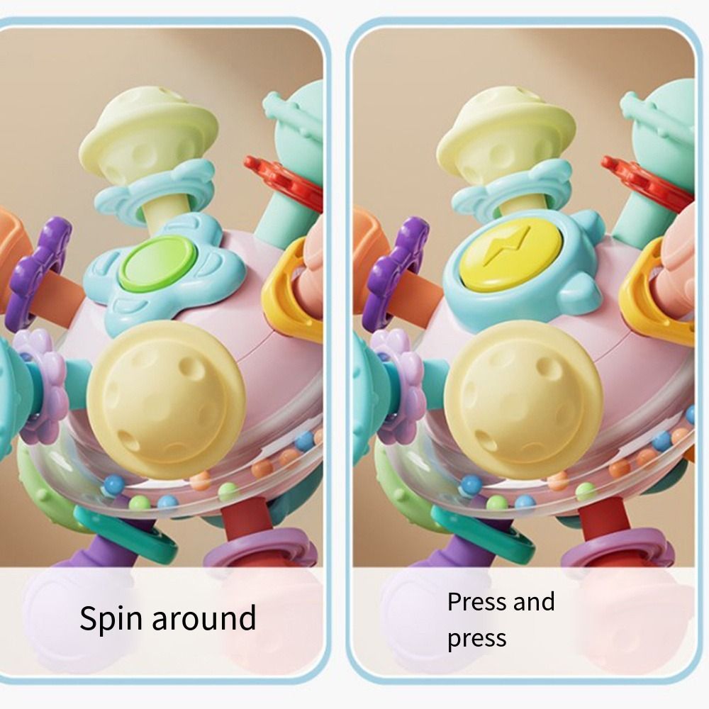 Food Grade Baby Rattles Toys B - Baby Food Lead avaliação e preço