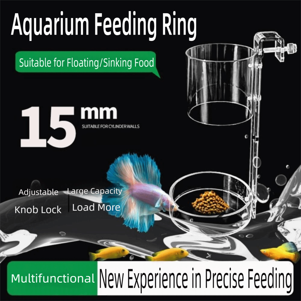 Acrylic Aquarium Feeders Ring  - Baby Food Shrimp avaliação e preço