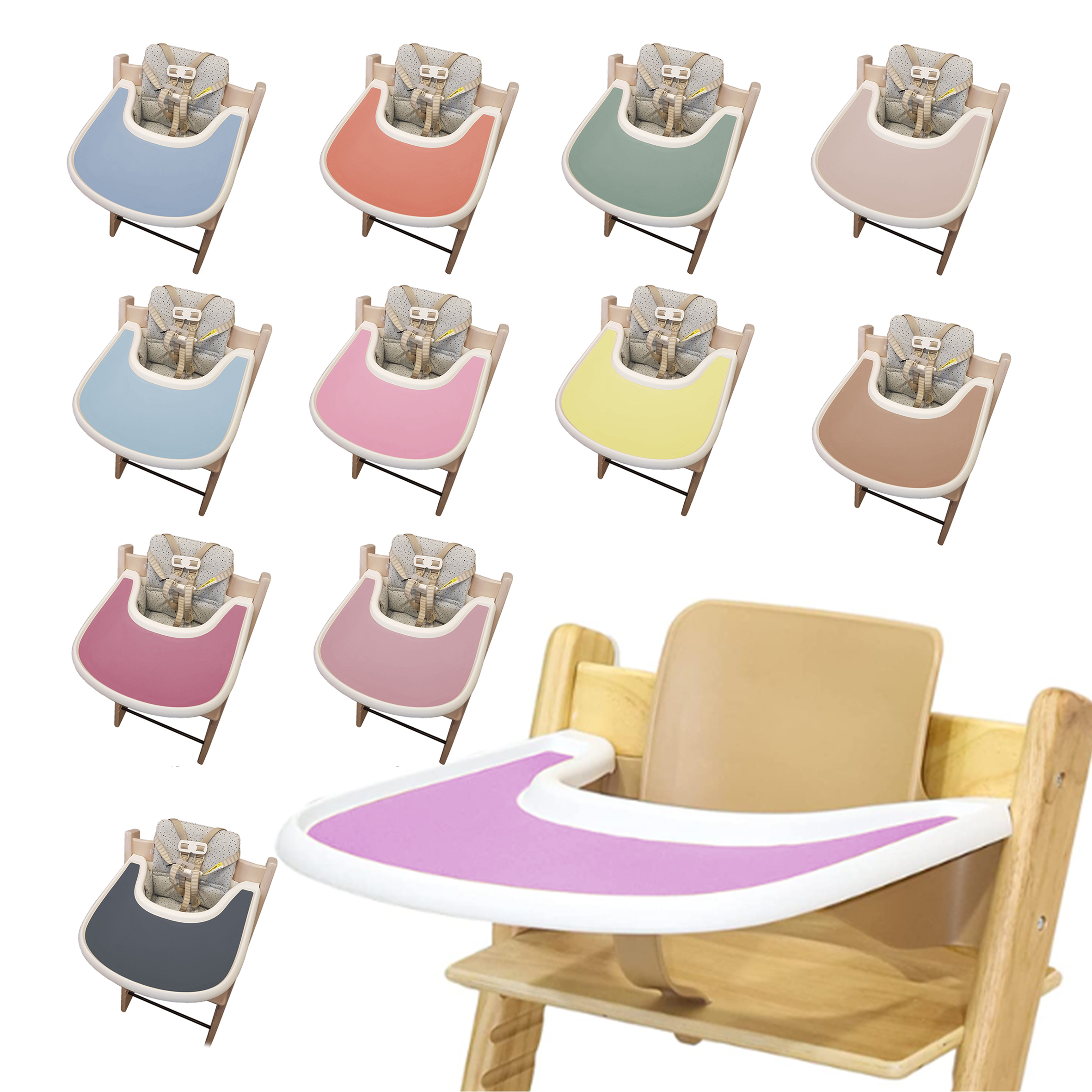 1pcs-Easy To Clean Trip Trap P - Baby Food Chair avaliação e preço