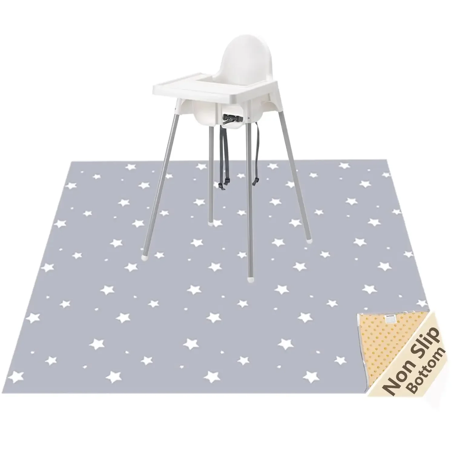 High Chair Splash Floor Mat Wa - Highchair Splash Mat avaliação e preço